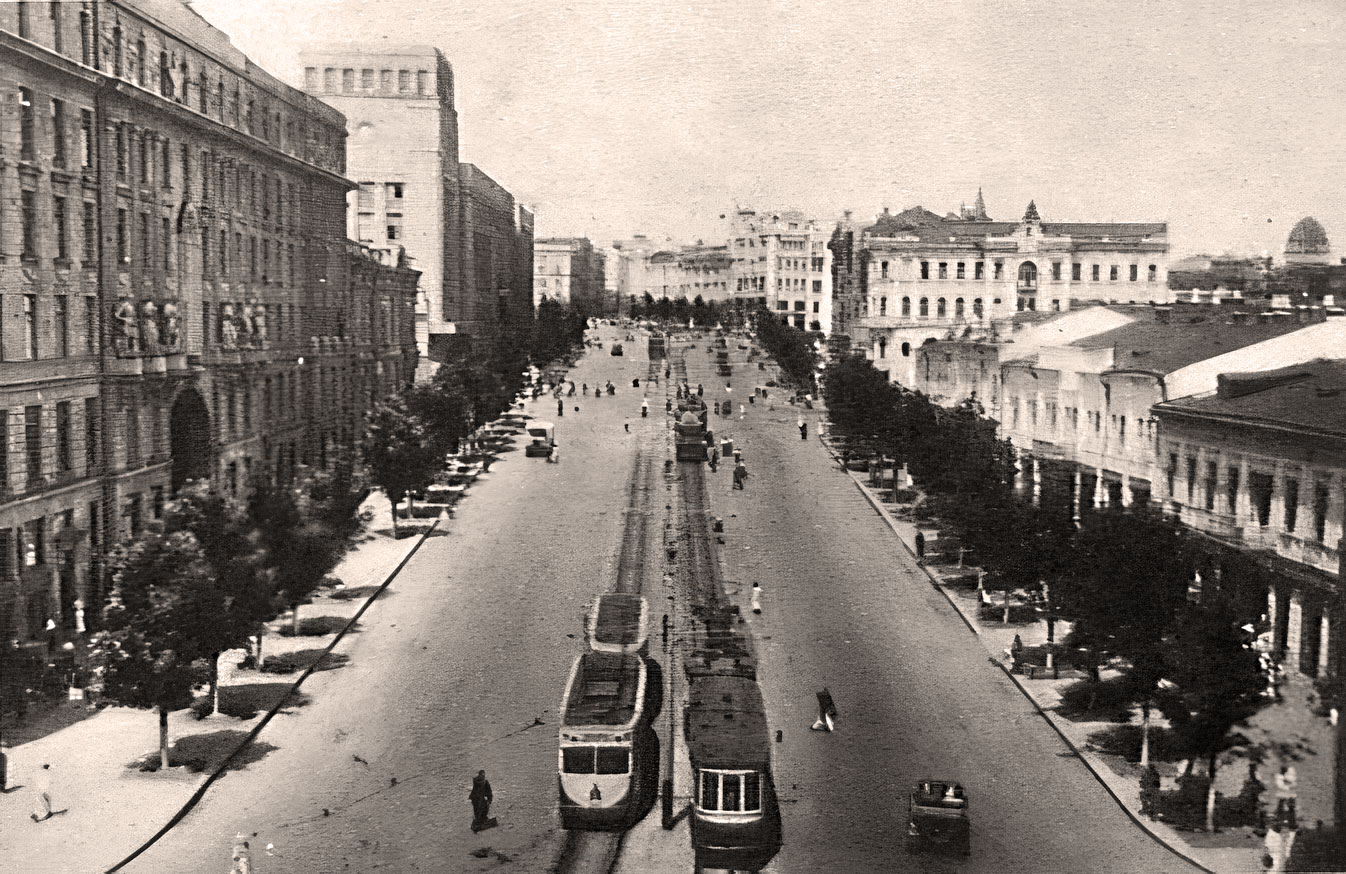 Встреча харьковских и киевских художников. Киев, 1923 г.