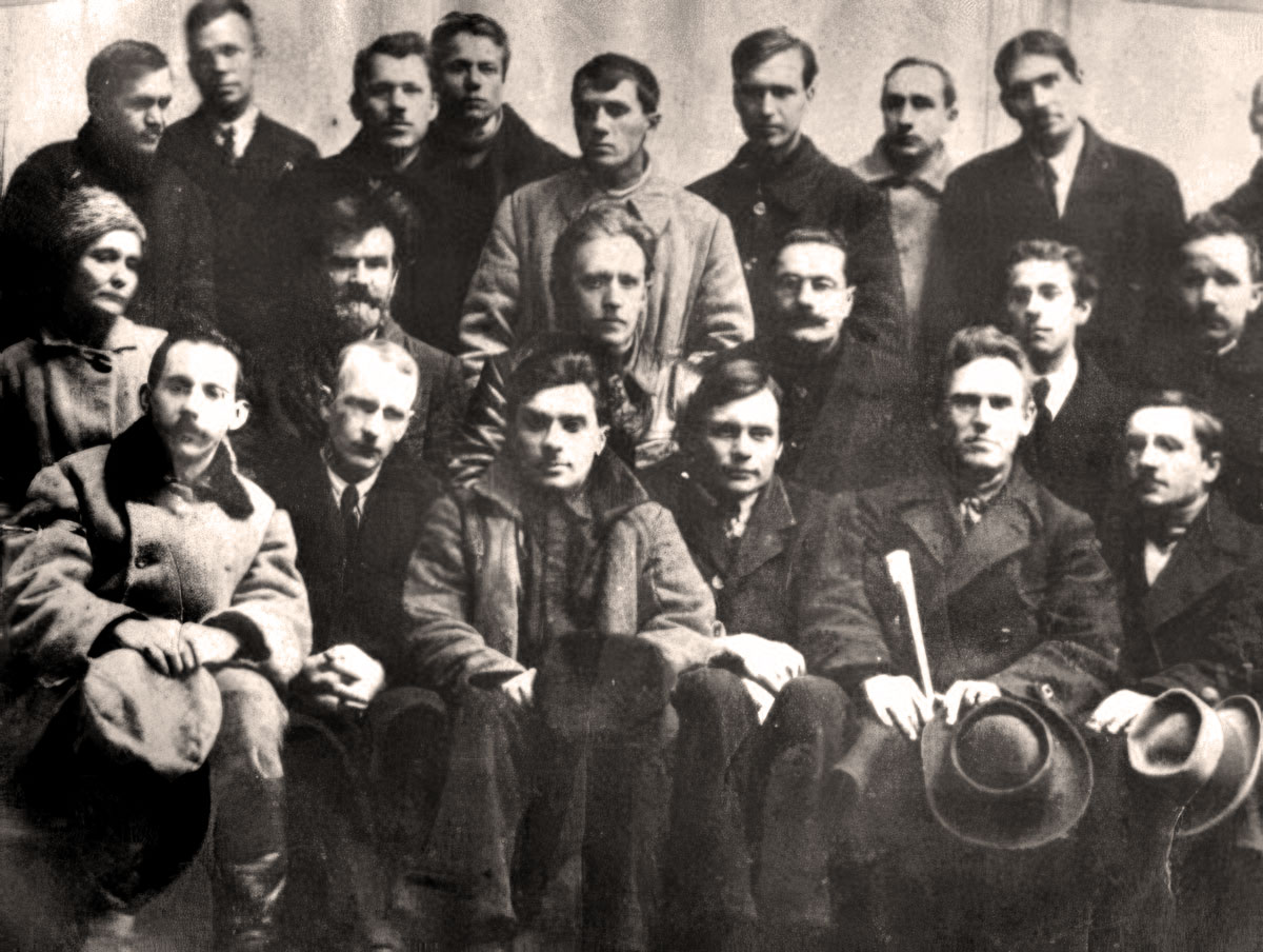 Встреча харьковских и киевских художников. Киев, 1923 г.